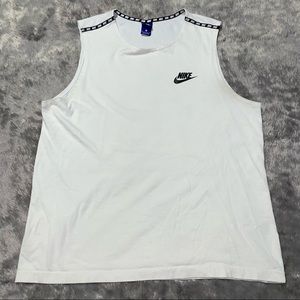 Nike Sportswear Advanced Sleeveless Shirt White Size XL
